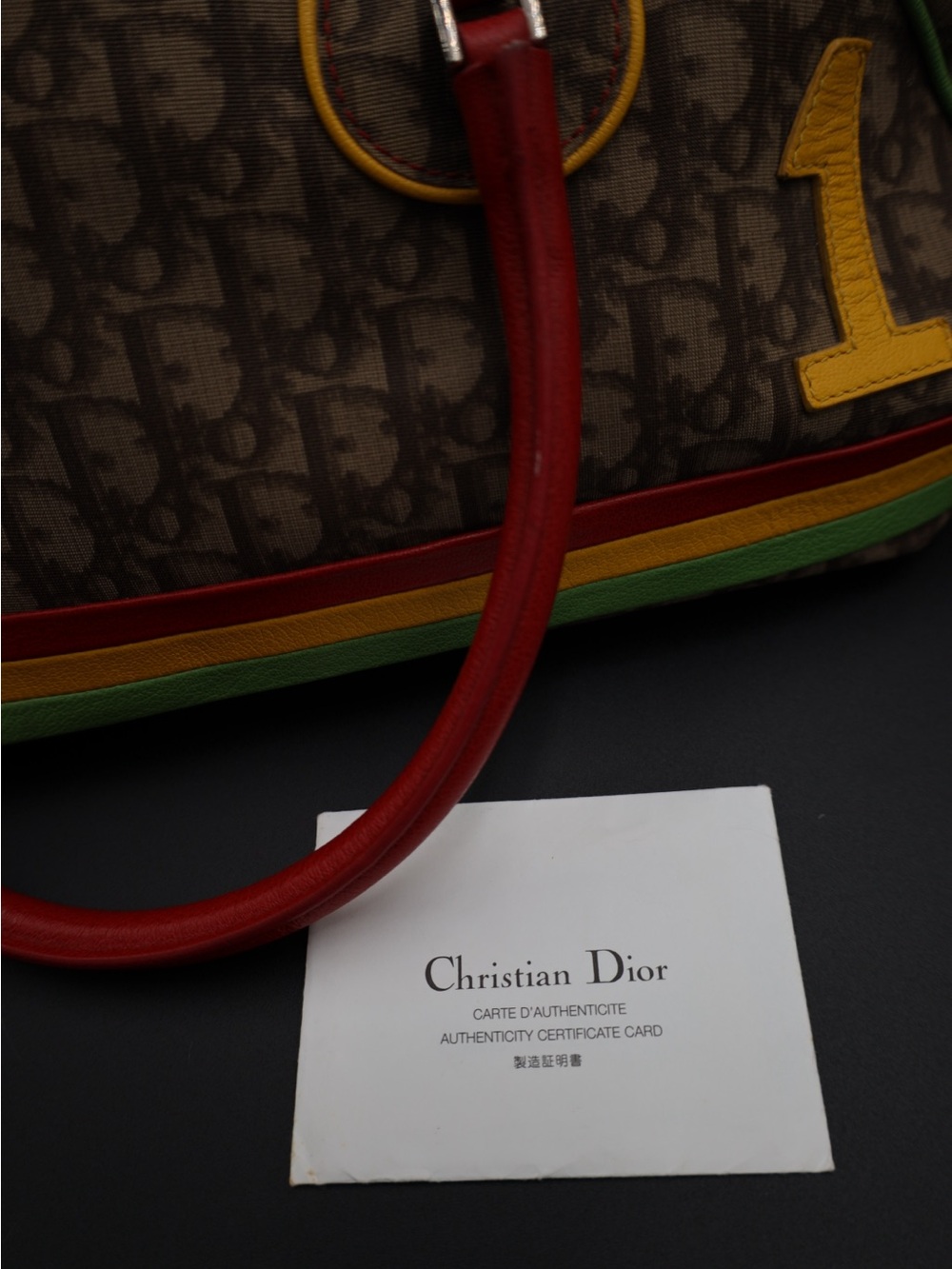 Rasta Dior bowling bag - Picture 6 of 11